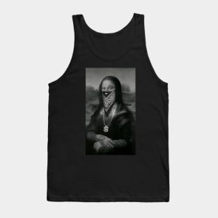 Mona Lisa art Tank Top